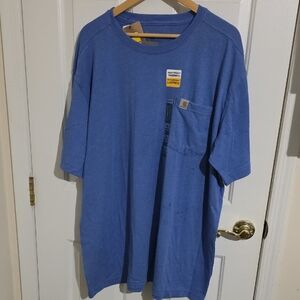Carhartt Men's Classic Blue Short Sleeve Tee